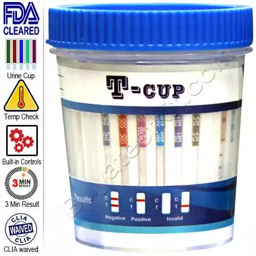 6 Panel Drug Test Cup