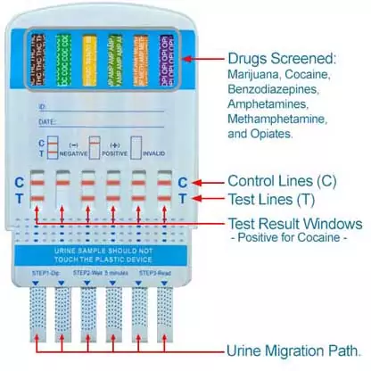 6 Panel Drug Test Kit