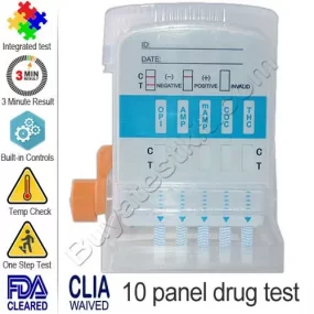 10 panel EZ split drug test