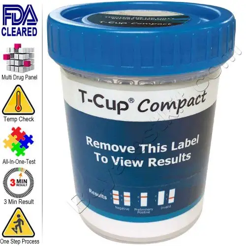 16 Panel Drug Test Cup with Alcohol