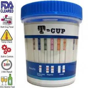 13 panel urine drug test cup with alcohol