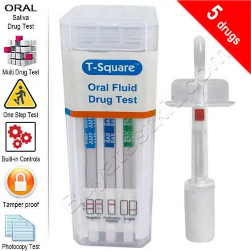 5 Panel Oral Drug Screen
