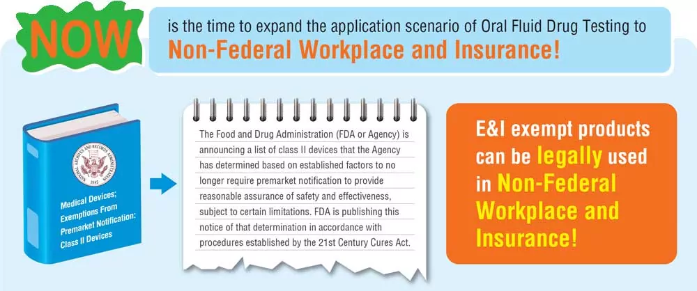 FDA Exempt 10 Panel Oral Fluid Drug Screen
