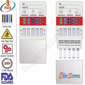 Clarity 10 Panel Rapid Drug Test Kit