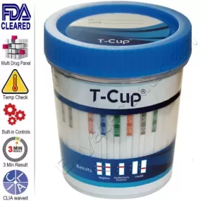 5 panel drug test cup