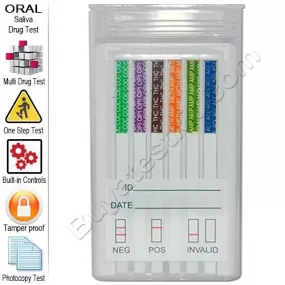 10 Panel Oral Drug Test Kit
