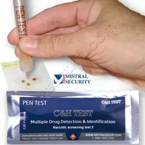 Surface drug test for Narcotics