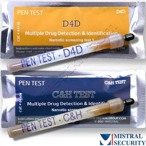 Surface drug testing kits for detecting Drug Residue