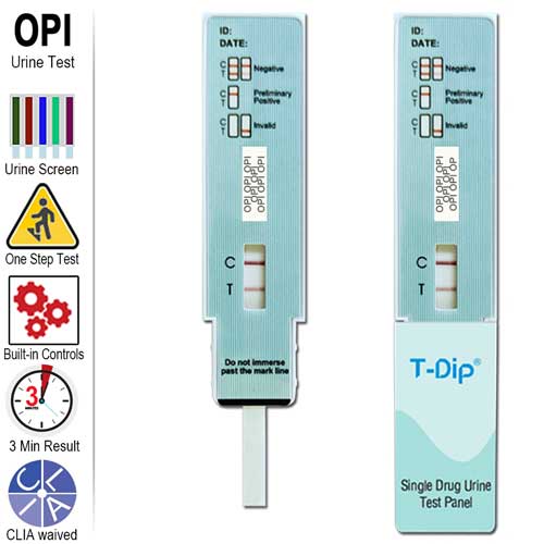 1 Panel Drug Test for Opiates (OPI)